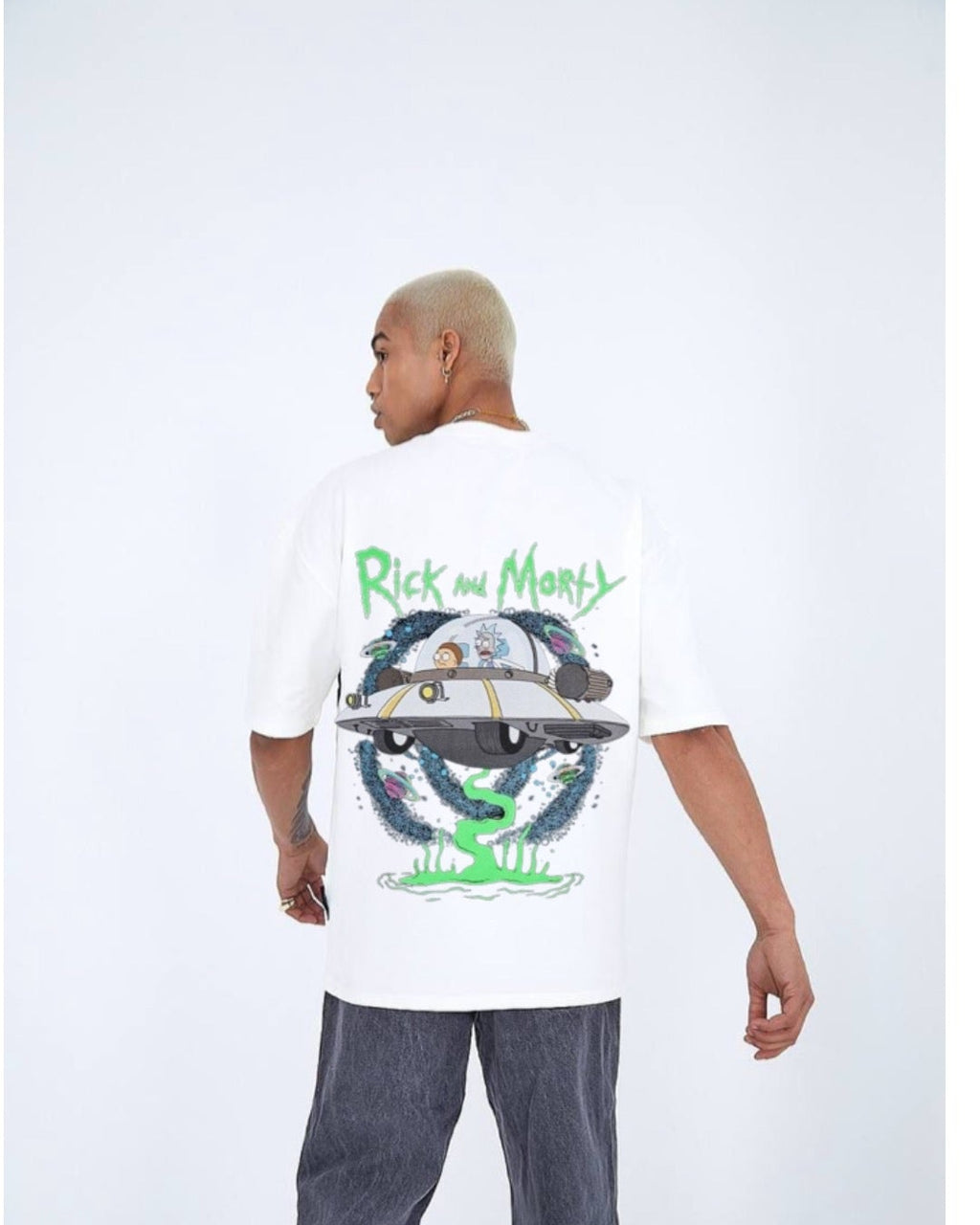 Rick nd morty oversize Tshirt