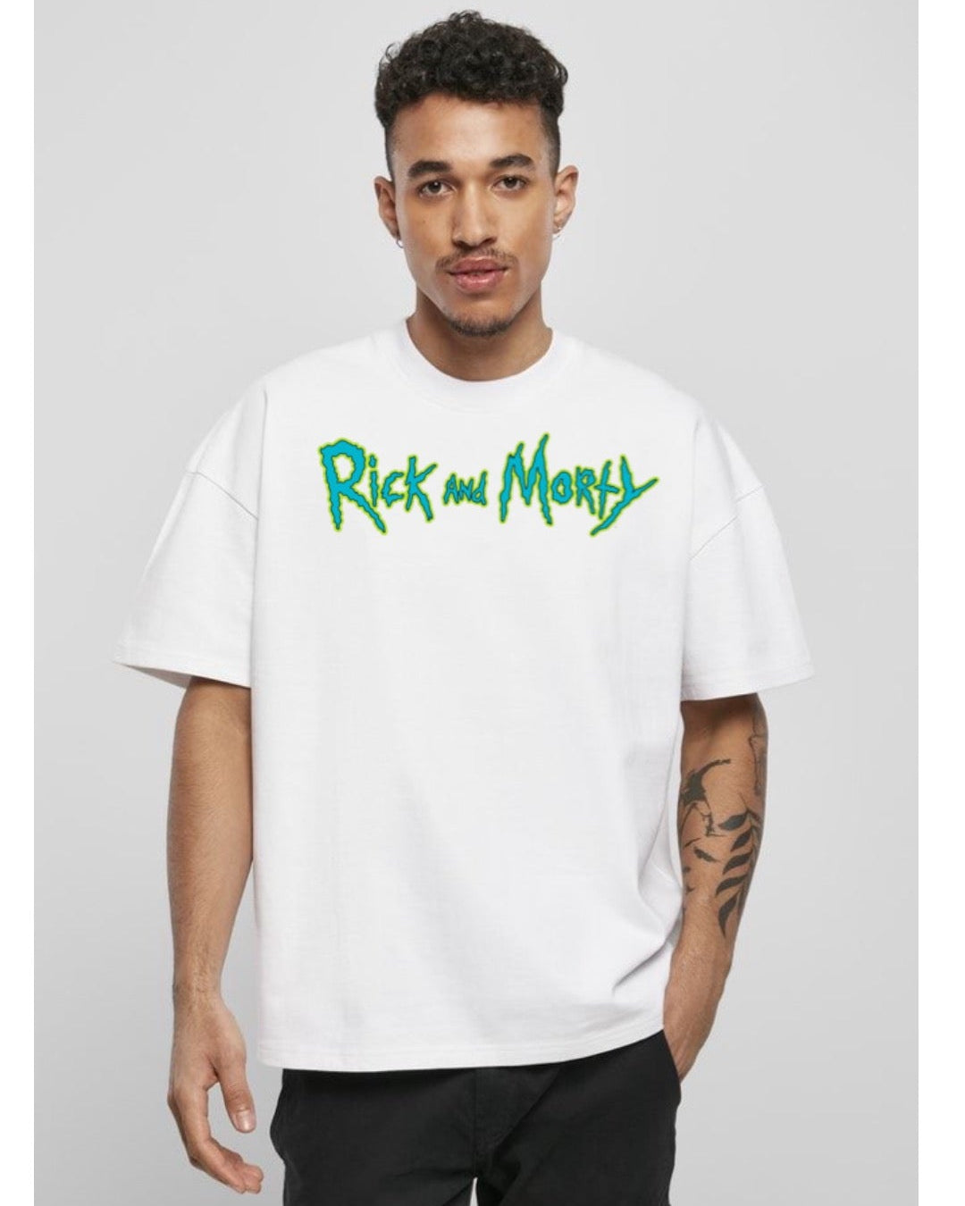 Rick nd morty oversize Tshirt
