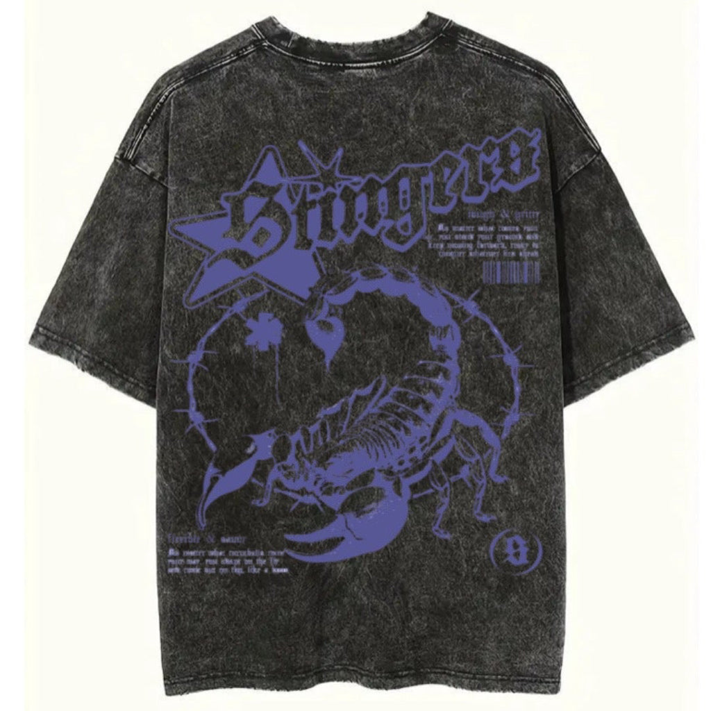 Acid wash oversize Tshirt